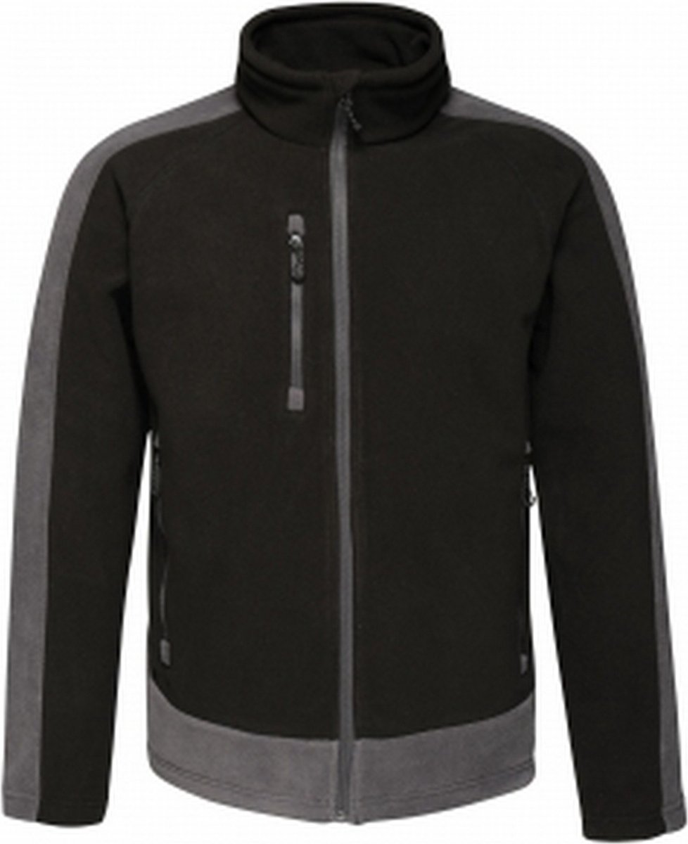 Regatta Heren Contrast Fleece Vest Zwart