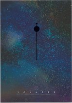 The Voyagers: Reaching for the Stars, NASA/JPL - Foto op Posterpapier - 29.7 x 42 cm (A3)
