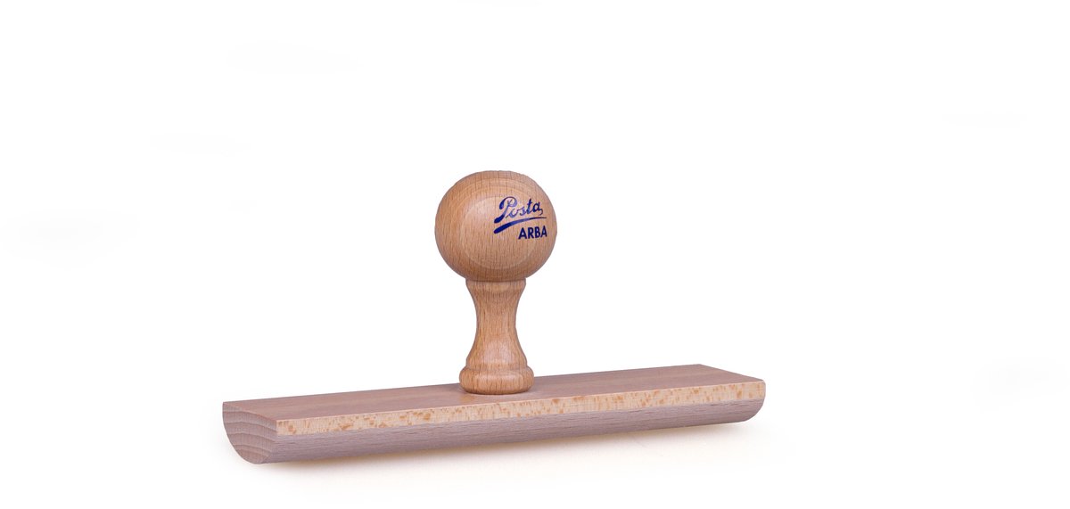 Houten stempel Posta Arba 154, 150x40 mm
