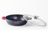 Braadpan, -Schotel "Mischler Cook DAR24" Zwart