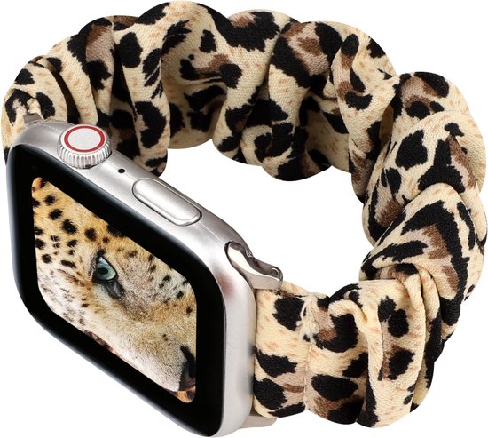 By Qubix - Montre élastique d' Apple Wristband 38/40 mm - print Panther - Bracelets d' Apple