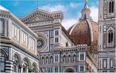 Basiliek van Santa Maria del Fiore in Florence - Foto op Forex - 90 x 60 cm