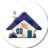 Tallies Cards - kadokaartjes  - bloemenkaartjes - Huis - Primo - set van 5 kaarten - verhuiskaart - huis - verhuizen - woning - samenwonen - 100% Duurzaam