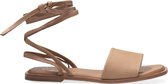 Shabbies 170020191 Sandalen - Dames - Beige - Maat 40