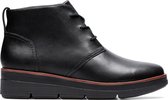 Clarks - Dames schoenen - Shaylin Mid - D - black leather - maat 5