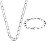 Parte Di Me Sorprendimi Dames ArmbandGiftsetKetting Zilver - Zilverkleurig