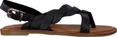 Verton S-10195 Sandalen - Dames - Zwart - Maat 37