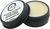 Lippenbalsem shea butter met arganolie en vanille in 10 ml recyclebaar blikje - plasticvrij verpakt