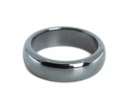 Edelstenen Ring Hematiet (6 mm – Maat 17)