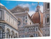Basiliek van Santa Maria del Fiore in Florence - Foto op Canvas - 90 x 60 cm