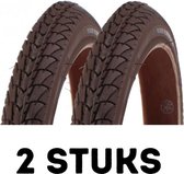 Fietsband - Buitenband - Set van 2 - Skip 16 x 1.75 (47-305) bruin