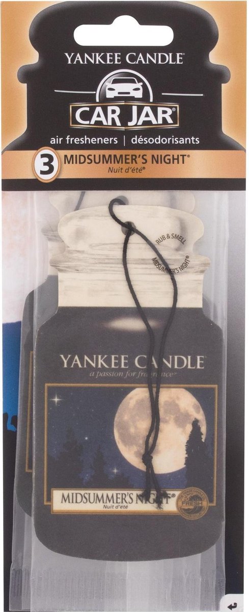 Yankee Candle Car Jar 3 stuks Midsummer’s Nights