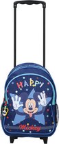 Mickey Mouse Happiness Rugzaktrolley 18 liter - Blauw
