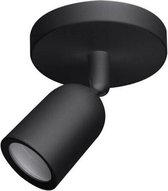 Zwart-geografische LED-vlek zwart voor GU10-lamp - Overig - Zwart - Zwart - SILUMEN