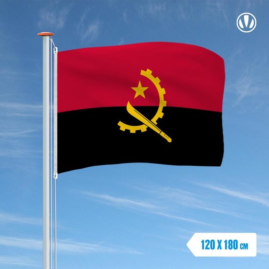 Drapeau Angola 120x180cm
