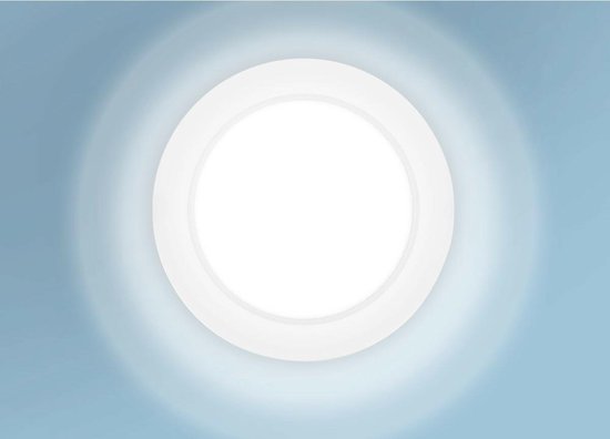 COMELY Plafonnier LED Dimmable 40W 4500LM, Lampe de Plafond Ronde Noire avec Télécommande 3000K