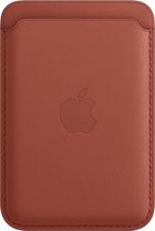 Originele Apple Leather Wallet MagSafe Kaarthouder/Portemonnee Rood