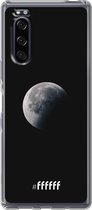 Sony Xperia 5 II Hoesje Transparant TPU Case - Moon Night #ffffff