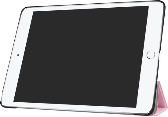 iPad Cover 2017 - iPad 2018 Cover Light Rose 9,7 pouces - iPad 2018 Cover 9.7 - iPad 2017 Cover smart cover Trifold - Ntech