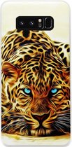 ADEL Siliconen Back Cover Softcase Hoesje voor Samsung Galaxy Note 8 - Tijger