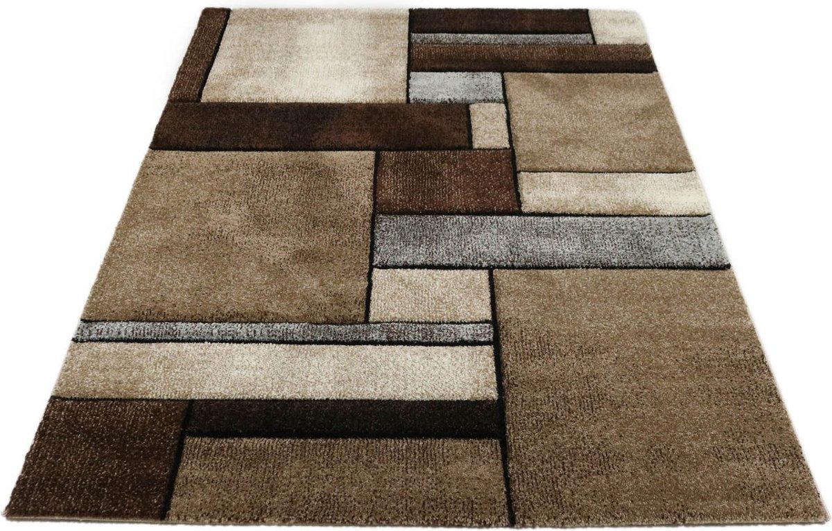 Vloerkleed Brilliance 661-71 Brown-120x170 cm