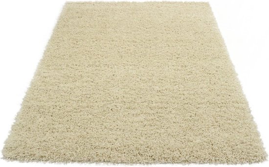 Vloerkleed Shaggy Plus 903 Cream 120x170 cm