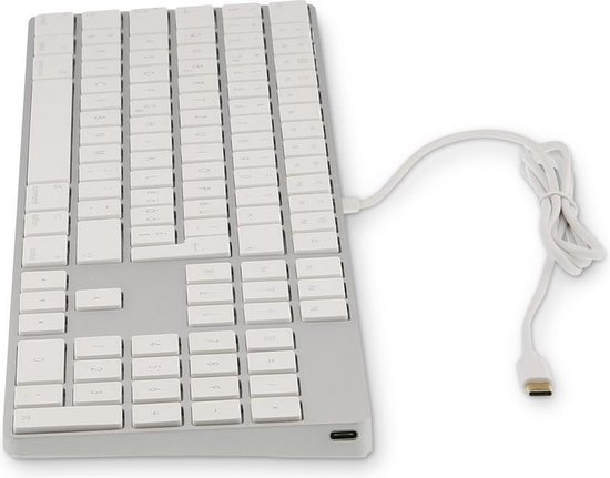 gemeenschap racket cafe LMP - USB-C- Bedraad Aluminium toetsenbord - QWERTY - Geschikt voor Apple  iMac -... | bol.com