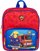 Brandweerman Sam Fire Rescue Rugzak - 9,1 l - Rood