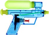 Waterpistool/waterpistolen blauw 15 cm
