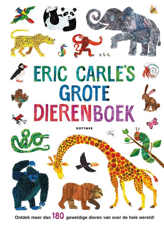 Boek cover Eric Carles grote dierenboek van Eric Carle (Hardcover)