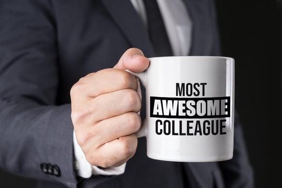1x tasse de cadeau de collègue / tasse de collègue le plus génial