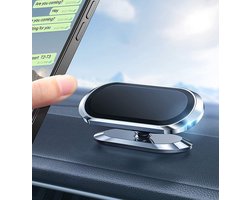 Auto Telefoon Houder Magnetische - Mobiele Telefoon Cradle Magneet - Dashboard Mount - Telefoonhouder Magneet incl. Metalen Plaatjes