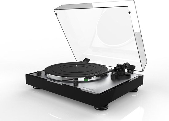 Thorens TD 402 DD zwart Platenspeler