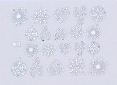 Isabelle Nails Nagelstickers HOLO decoraties - H12