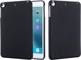 Effen kleur vloeibare siliconen dropproof volledige dekking beschermhoes voor iPad mini 5 / mini 4 / mini 3 / mini 2 / mini (zwart)
