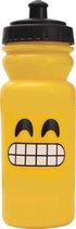 Fles 600 ml plastic editie emoticon - tanden
