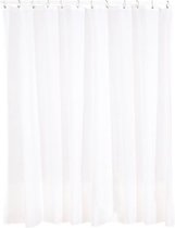 POLYESTER douchegordijn 180 x 200 cm WHITE