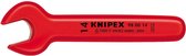 Knipex 98 00 13 Enkele VDE Steeksleutel - 13mm - 130mm