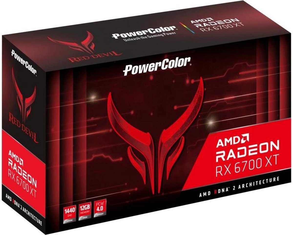 Powercolor Red Devil Radeon Rx 6700Xt Amd Radeon Rx 6700 Xt 12 Gb Gddr6 videokaart - afbeelding 7