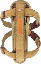 Plaque de poitrine EzyDog - Harnais pour chien - Fusible de ceinture de sécurité inclus - Taille XS - Velours côtelé