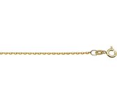 YO&NO - Ketting - Goud - Anker plat 1,2 mm 41 - 43 - 45 cm