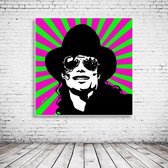 Pop Art Michael Jackson Poster - 90 x 90 cm Fotopapier Mat 180 gr - Popart Wanddecoratie