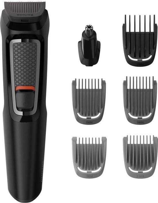 Foto: Philips multigroom series 3000 mg3721 14 7 in 1 gezicht en haar