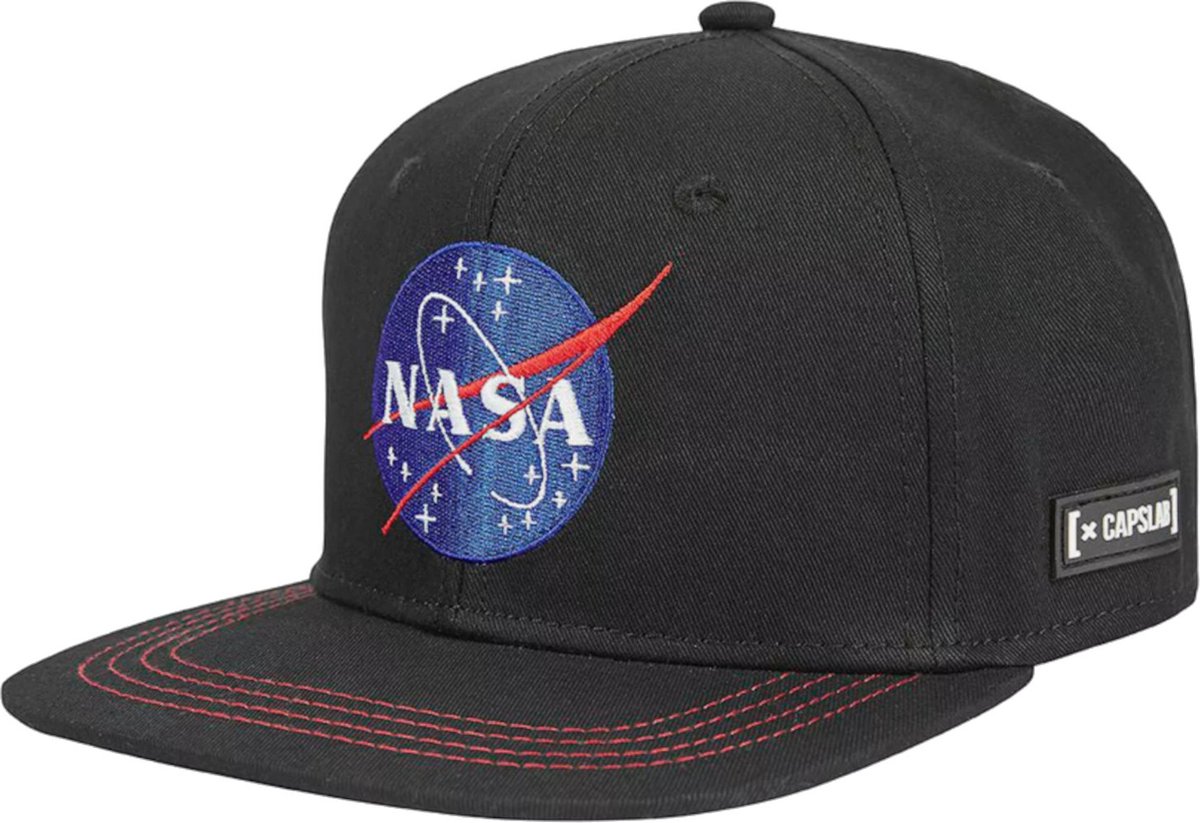 Capslab Space Mission NASA Snapback Cap CL-NASA-1-US2, Mannen, Zwart, Pet, maat: One size