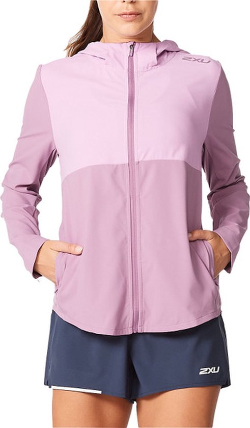 2XU Aero Jacket Dames - sportjas - roze - Vrouwen