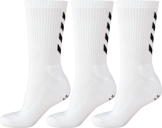 Hummel FundaHerental 3-Pack Sock - chaussettes de sport - blanc - Unisexe