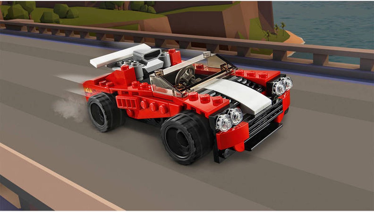 LEGO Creator Sportwagen - 31100 | bol.com