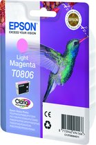 Epson T0806 - Inktcartridge / Licht Magenta