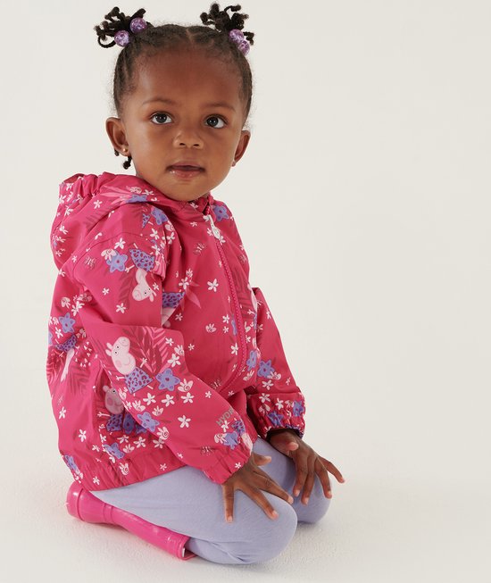 Mango Kids baby winterjas ecru