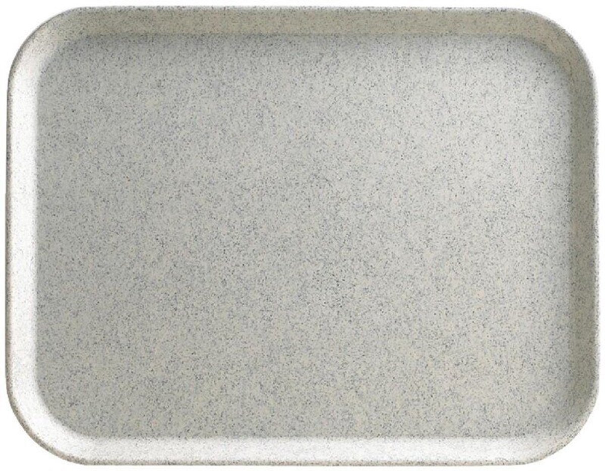 Cambro Versa Lite Polyester Dienblad Gespikkeld Rook Groot DJ661
